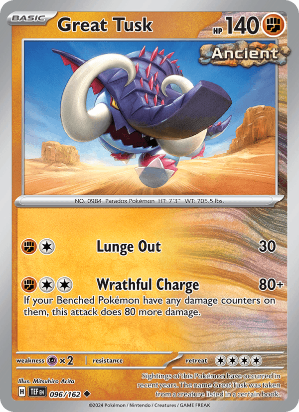 Great Tusk - 096/162 (SV05: Temporal Forces)