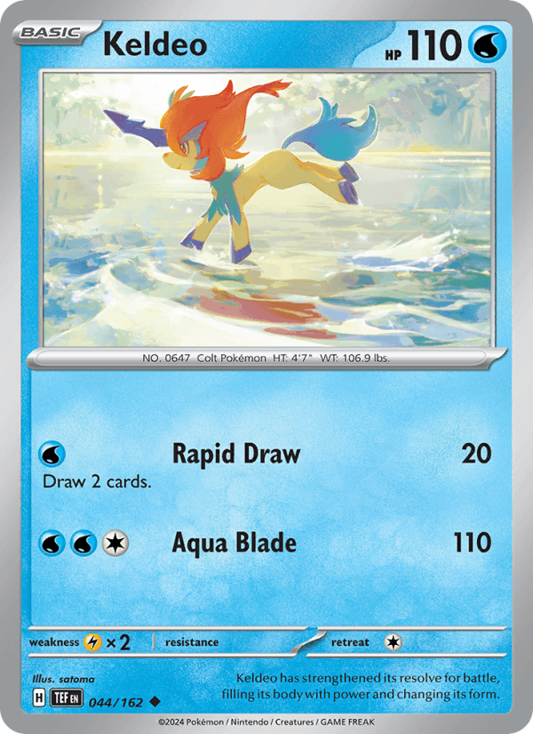 Keldeo (SV05: Temporal Forces)
