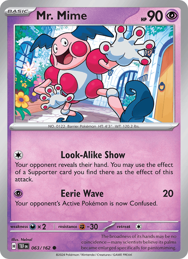 Mr. Mime (SV05: Temporal Forces)