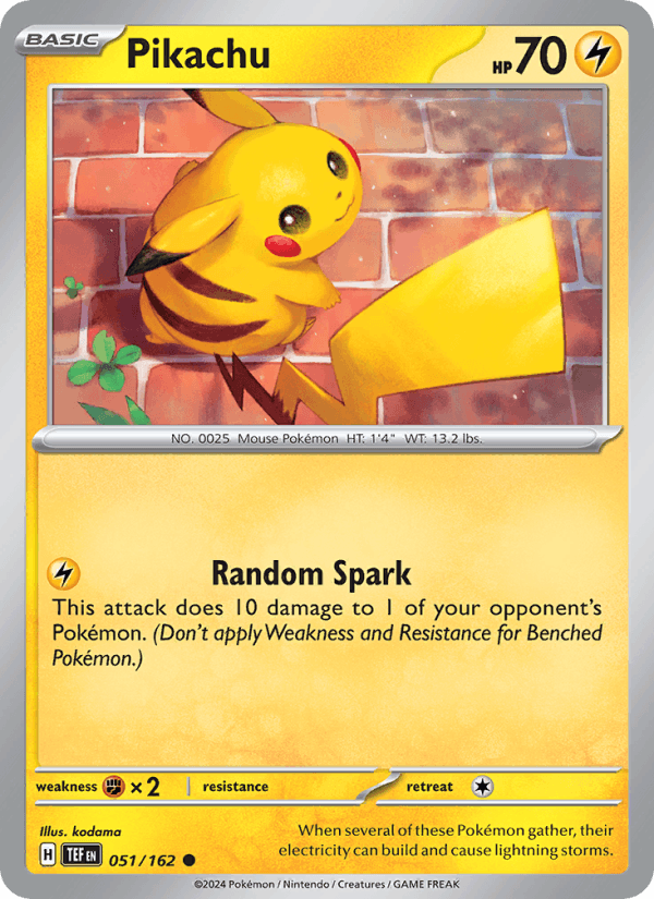Pikachu (SV05: Temporal Forces)