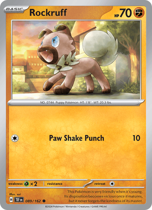 Rockruff (SV05: Temporal Forces)