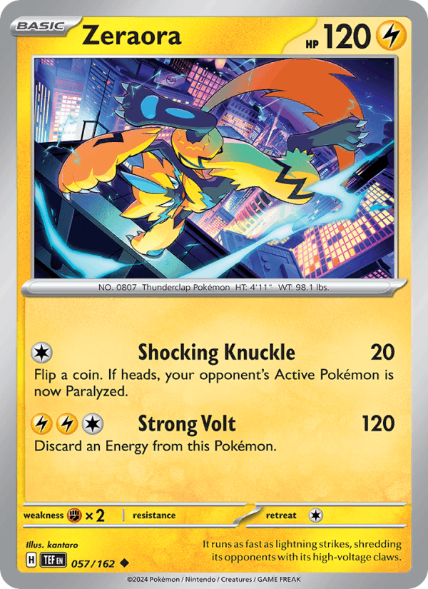 Zeraora (SV05: Temporal Forces)