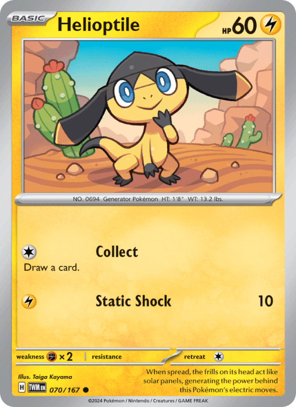 Helioptile (SV06: Twilight Masquerade)