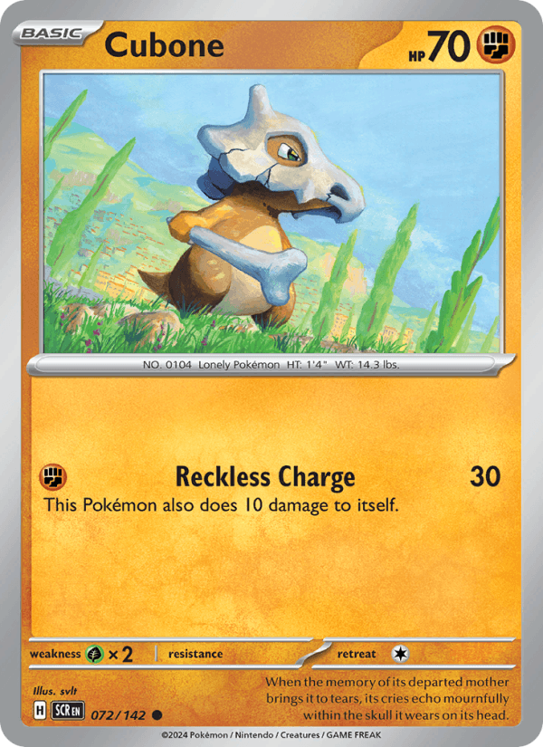 Cubone (SV07: Stellar Crown)