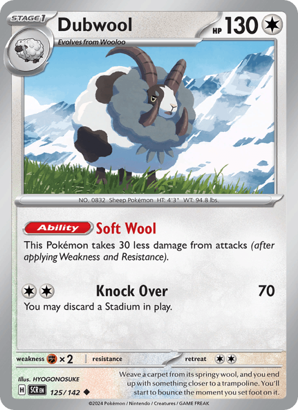 Dubwool (SV07: Stellar Crown)