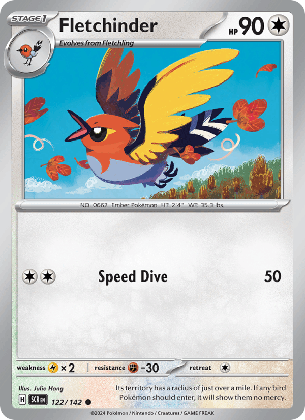 Fletchinder (SV07: Stellar Crown)