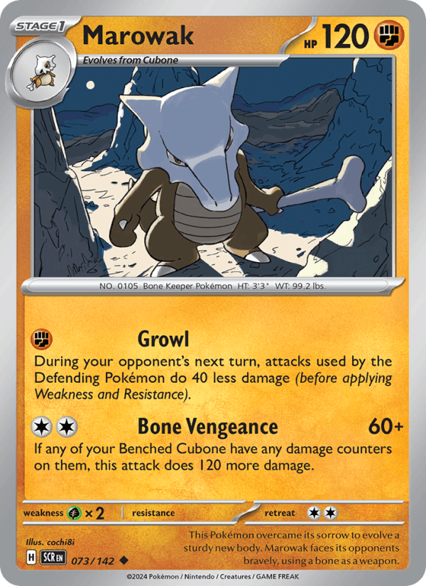 Marowak (SV07: Stellar Crown)