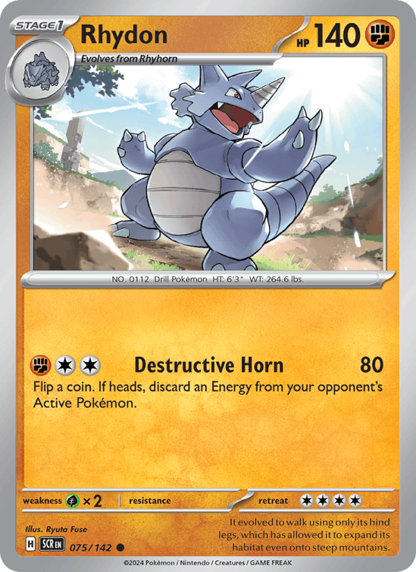 Rhydon (SV07: Stellar Crown)