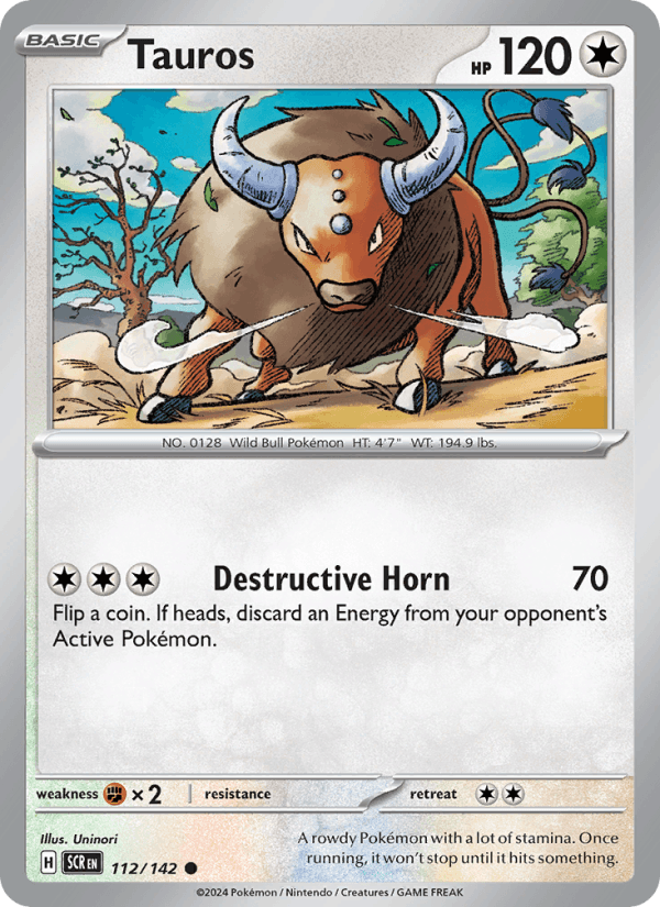 Tauros (SV07: Stellar Crown)