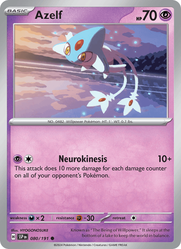 Azelf (SV08: Surging Sparks)