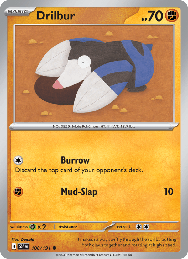 Drilbur (SV08: Surging Sparks)