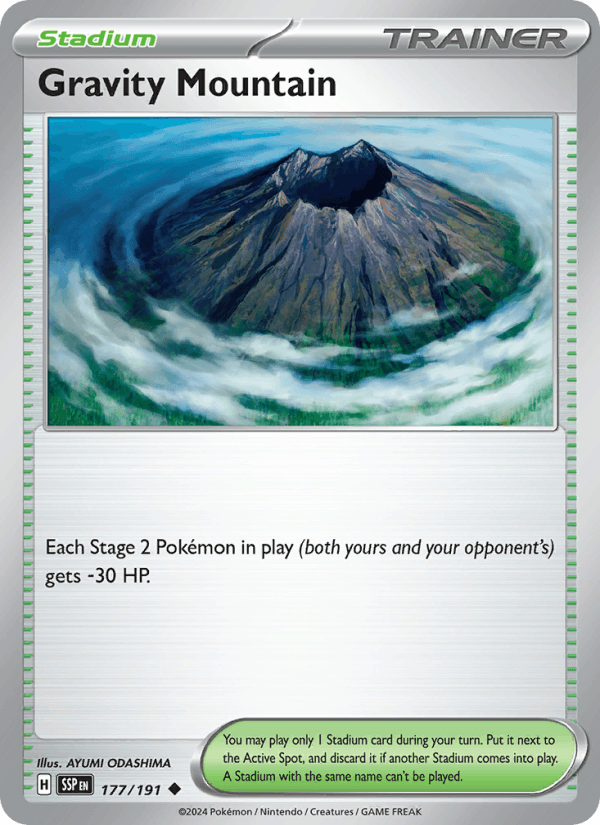 Gravity Mountain (SV08: Surging Sparks)
