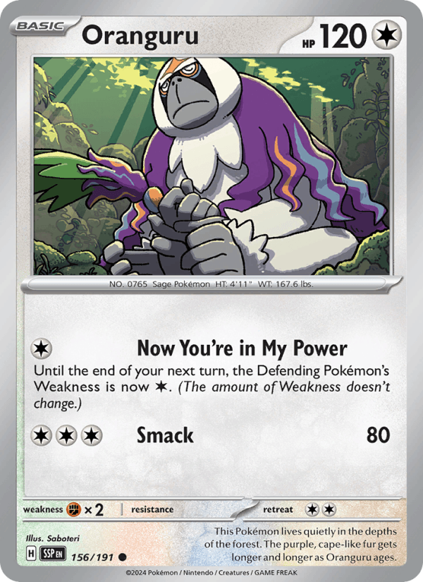 Oranguru (SV08: Surging Sparks)