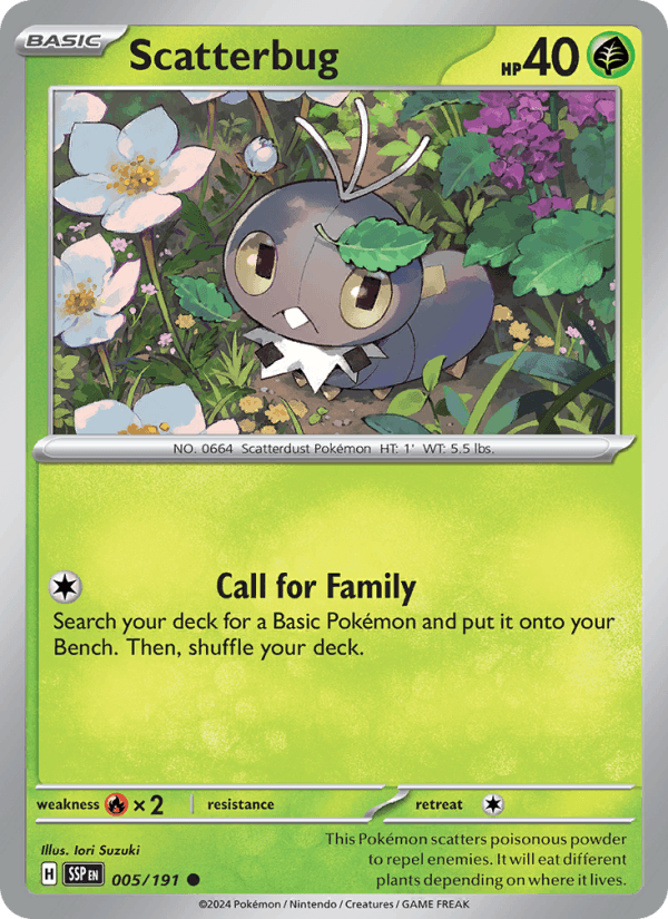 Scatterbug (SV08: Surging Sparks)