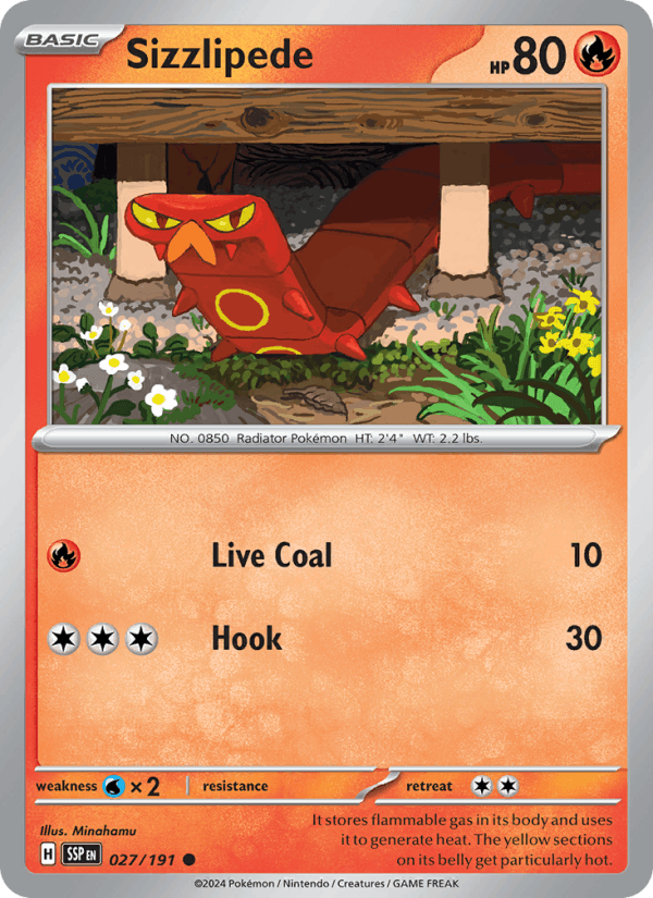 Sizzlipede (SV08: Surging Sparks)