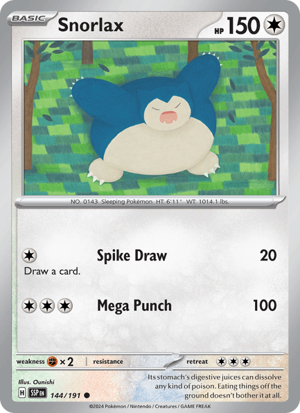 Snorlax (SV08: Surging Sparks)