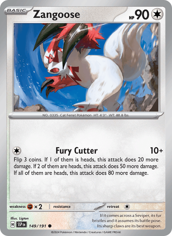 Zangoose (SV08: Surging Sparks)