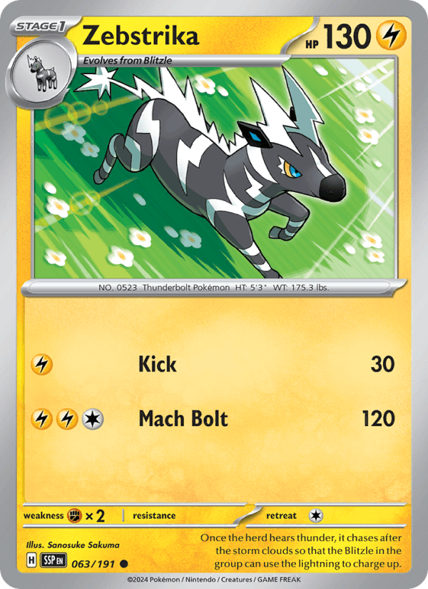 Zebstrika (SV08: Surging Sparks)