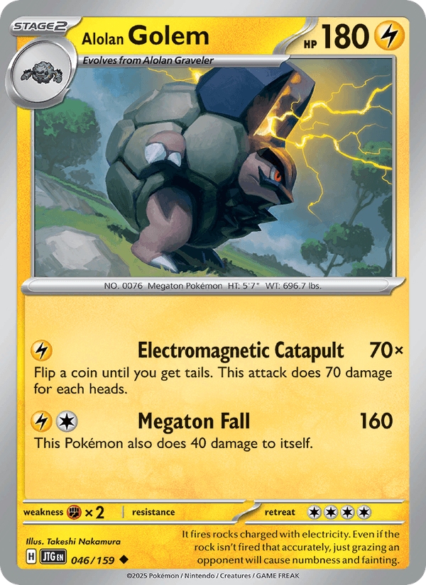 Alolan Golem (SV09: Journey Together)