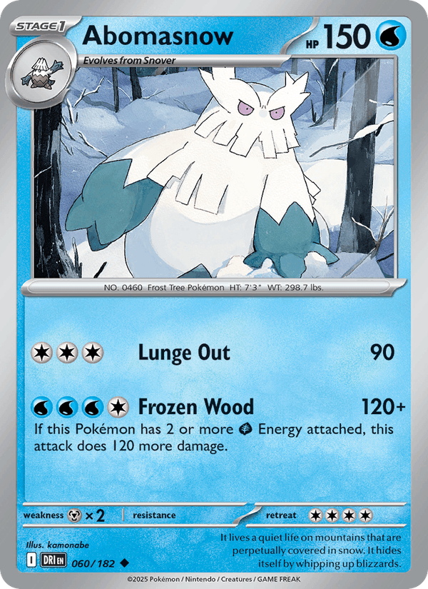 Abomasnow (SV10: Destined Rivals)