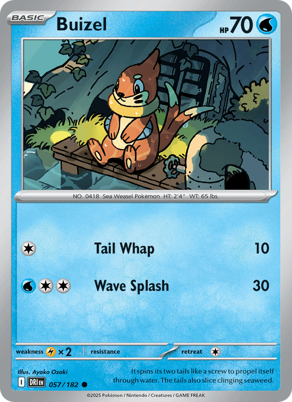Buizel (SV10: Destined Rivals)