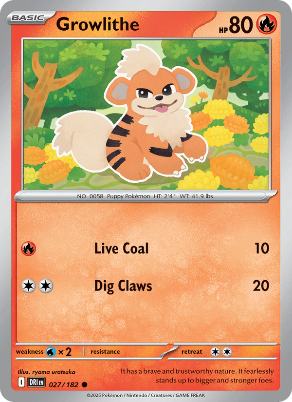 Growlithe (SV10: Destined Rivals)