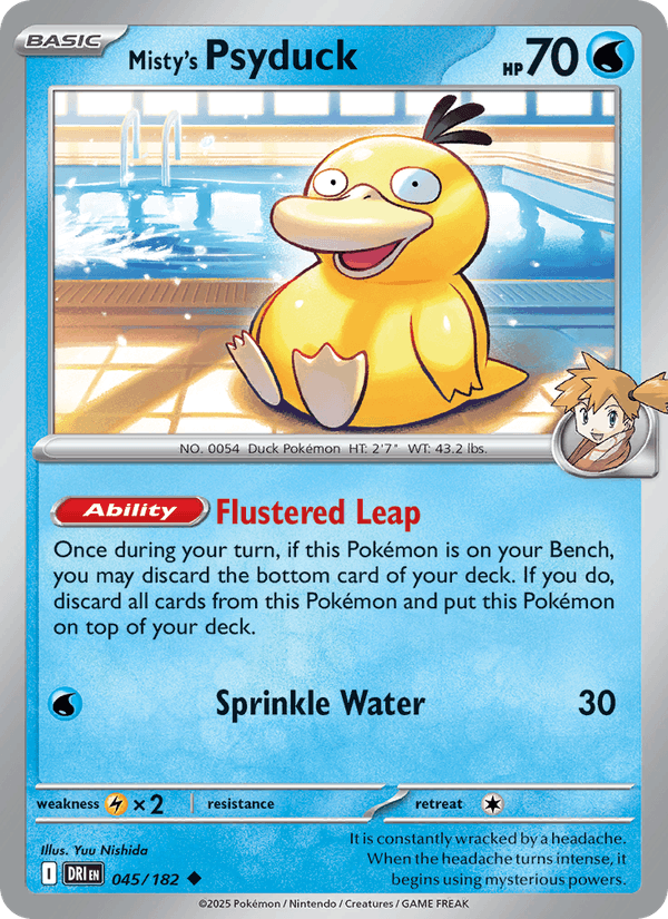 Misty's Psyduck (SV10: Destined Rivals)