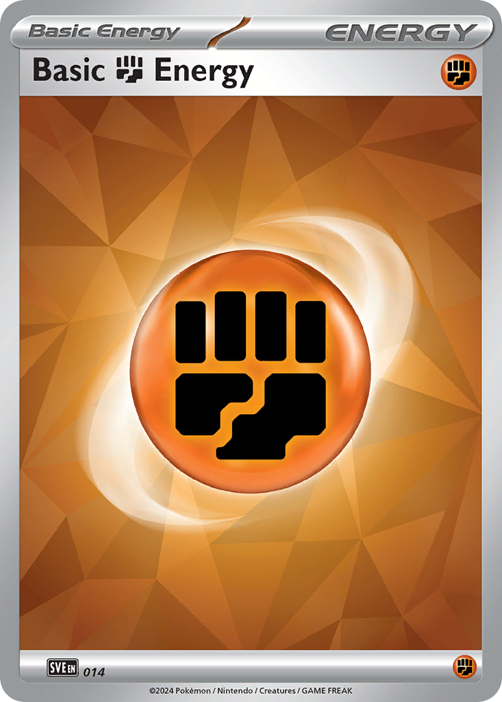 Basic Fighting Energy - 014 (SVE: Scarlet & Violet Energies)