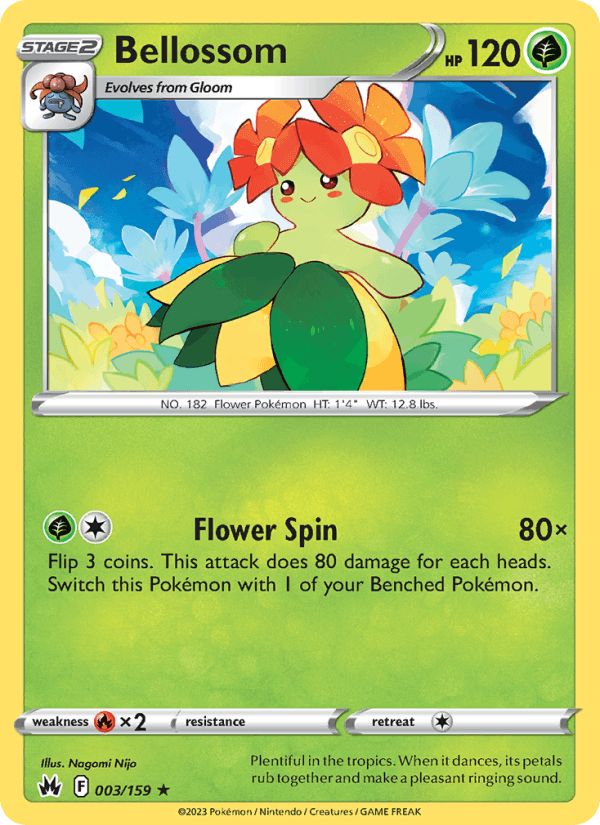 Bellossom (SWSH: Crown Zenith)