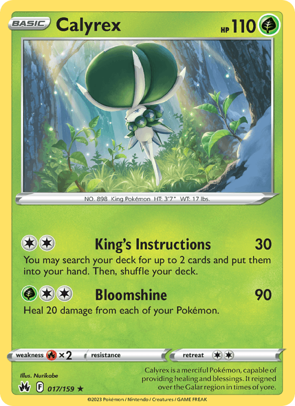 Calyrex (SWSH: Crown Zenith)