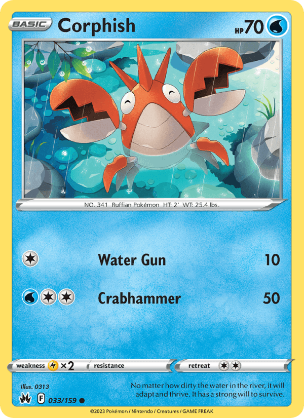 Corphish (SWSH: Crown Zenith)