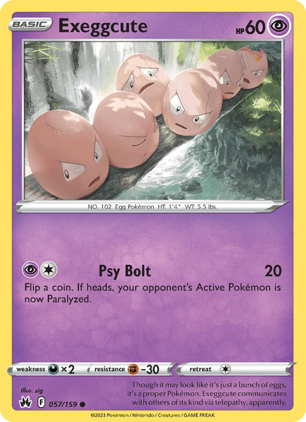 Exeggcute (SWSH: Crown Zenith)