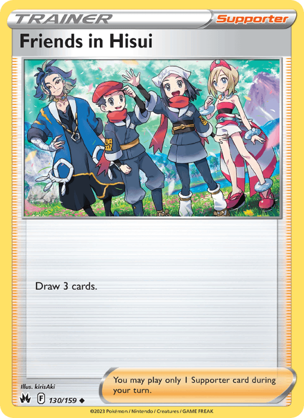 Friends in Hisui (SWSH: Crown Zenith)
