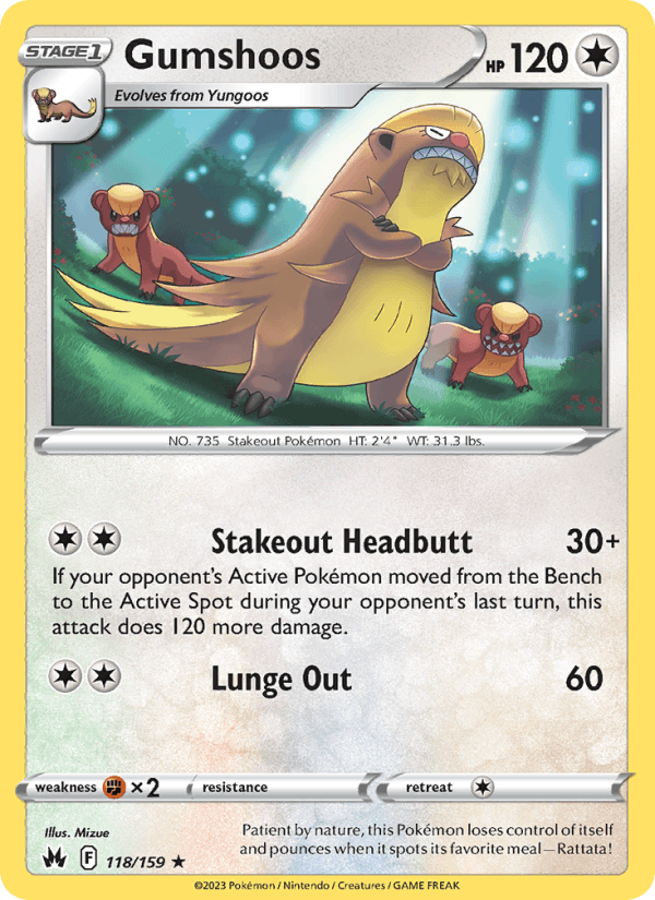 Gumshoos (SWSH: Crown Zenith)