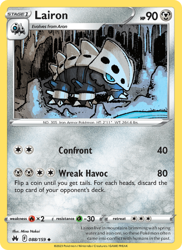 Lairon (SWSH: Crown Zenith)