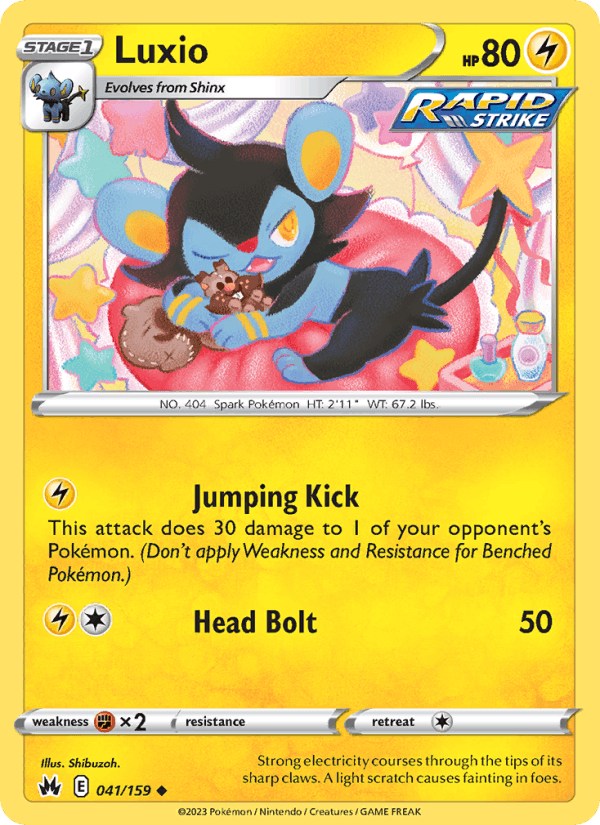 Luxio (41) (SWSH: Crown Zenith)