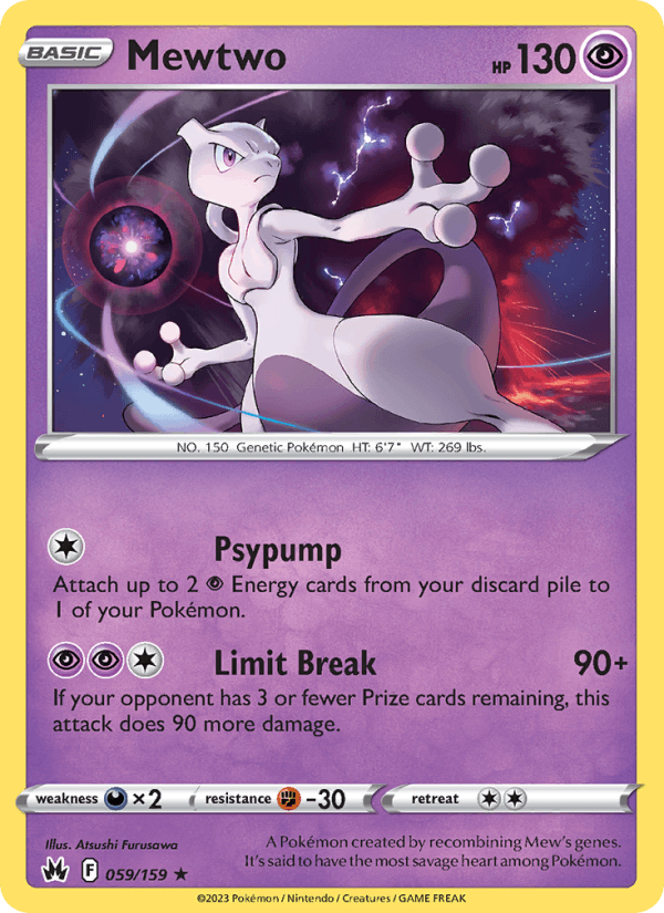 Mewtwo (SWSH: Crown Zenith)