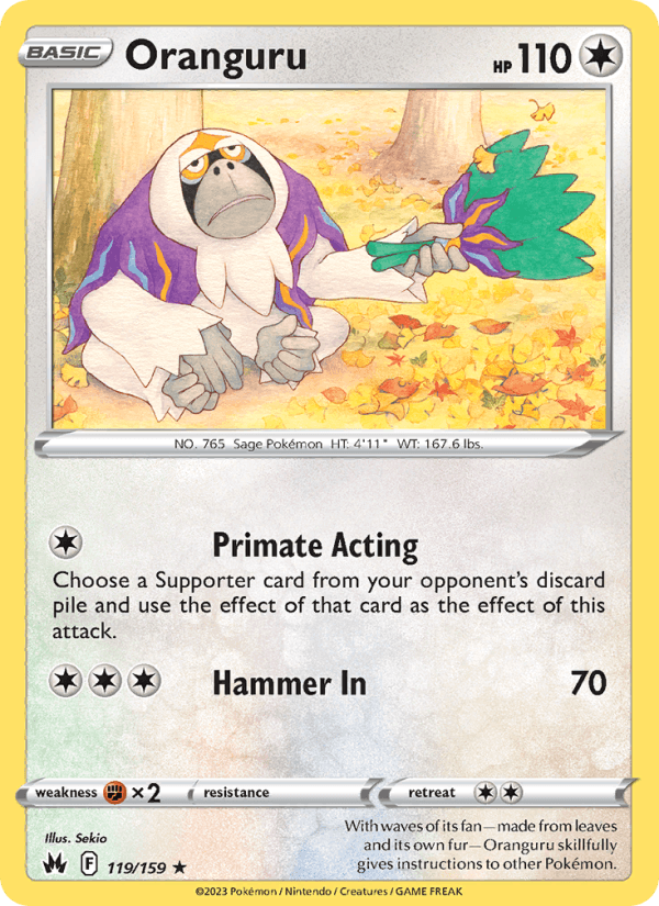 Oranguru (SWSH: Crown Zenith)