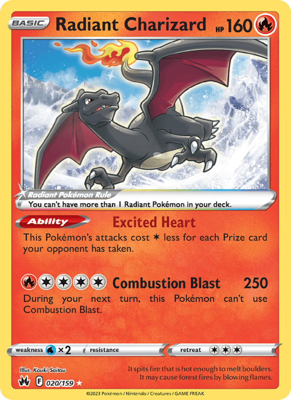 Radiant Charizard (SWSH: Crown Zenith)