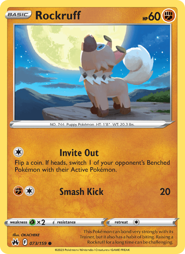 Rockruff (SWSH: Crown Zenith)