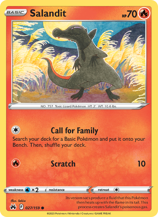 Salandit (SWSH: Crown Zenith)