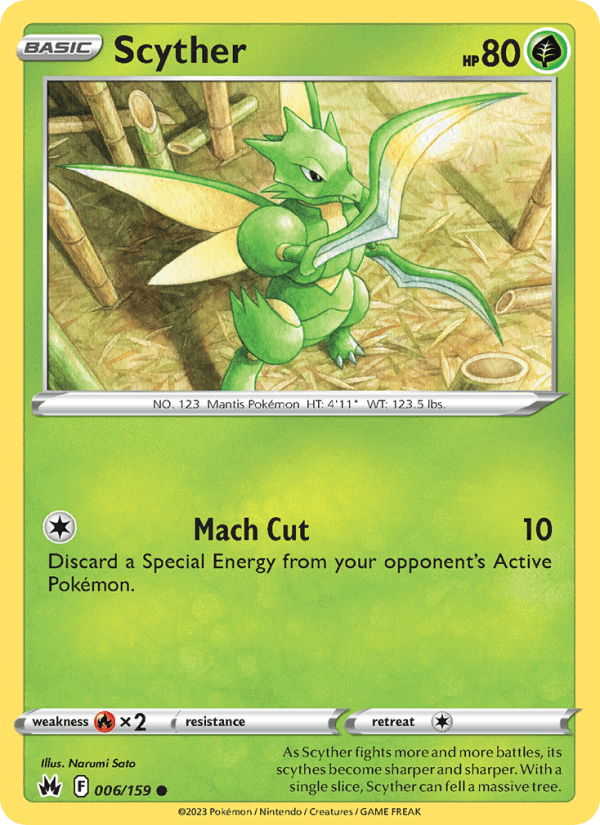 Scyther (SWSH: Crown Zenith)