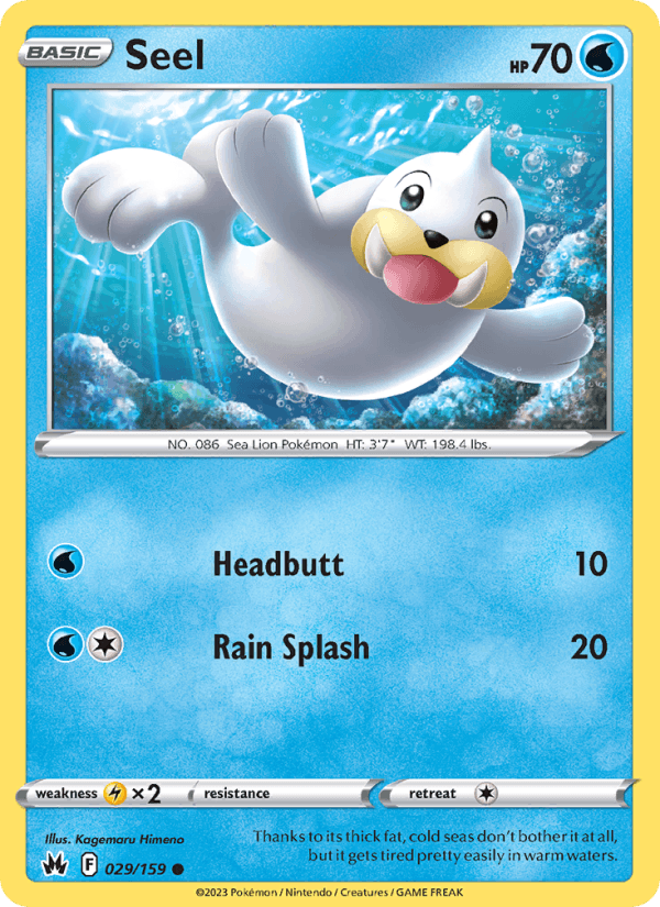 Seel (SWSH: Crown Zenith)