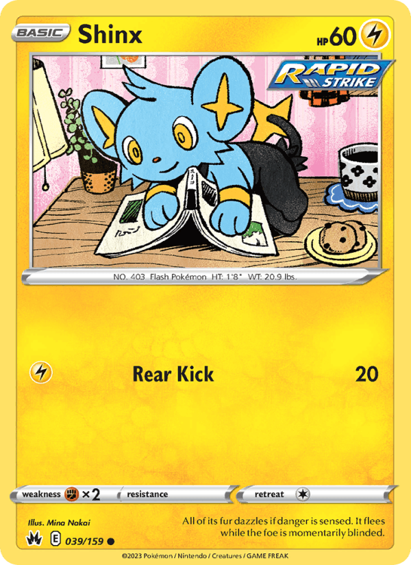 Shinx (39) (SWSH: Crown Zenith)