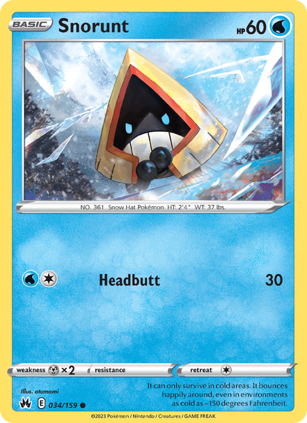 Snorunt (SWSH: Crown Zenith)