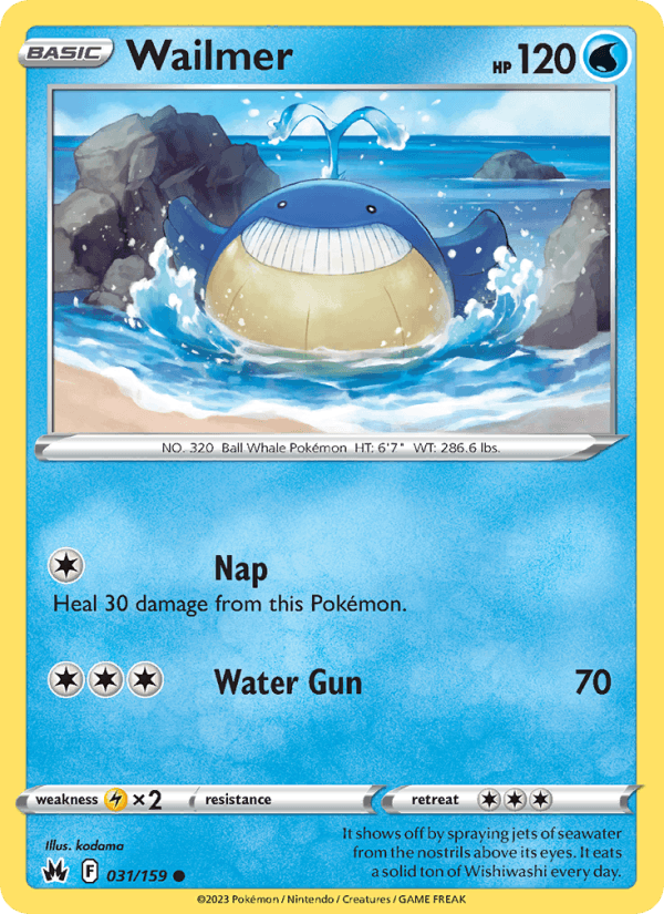 Wailmer (SWSH: Crown Zenith)