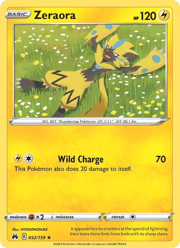 Zeraora (SWSH: Crown Zenith)