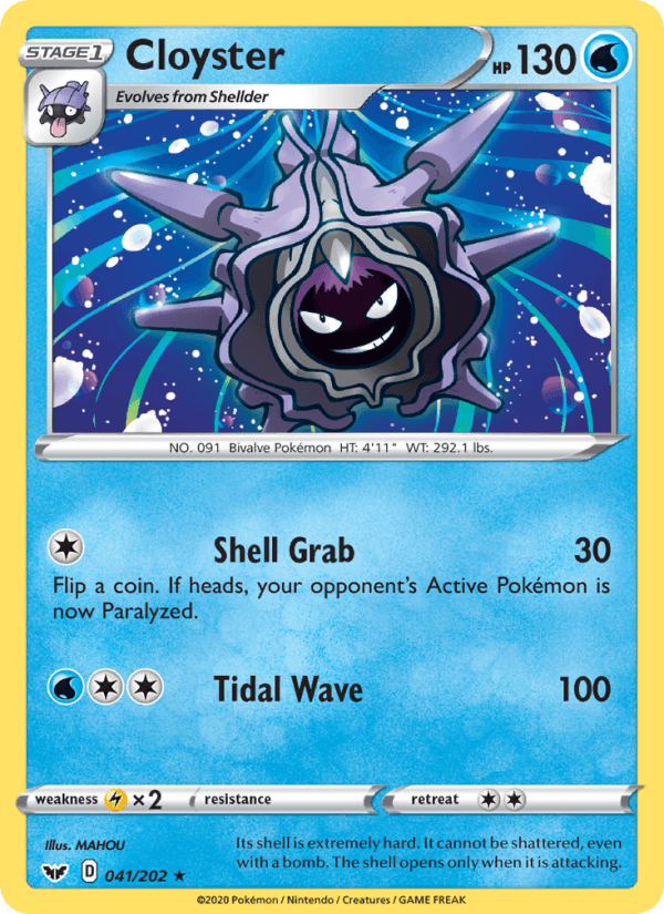 Cloyster (SWSH01: Sword & Shield Base Set)