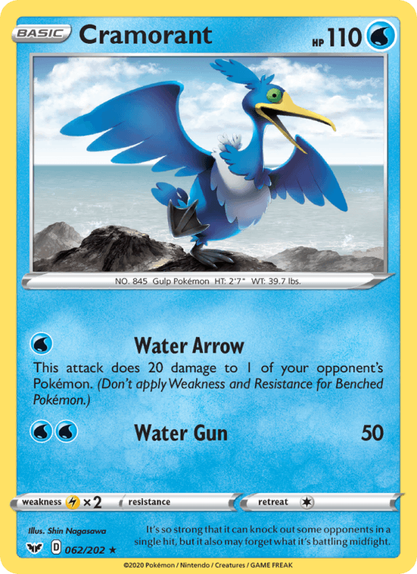 Cramorant (SWSH01: Sword & Shield Base Set)