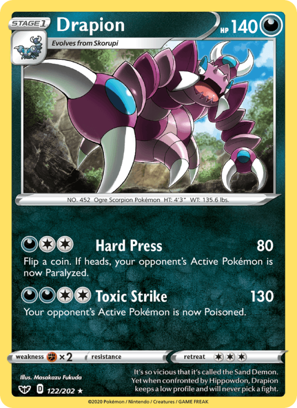 Drapion (SWSH01: Sword & Shield Base Set)